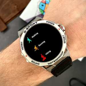 Розумний годинник Modfit Endurance Silver-Black