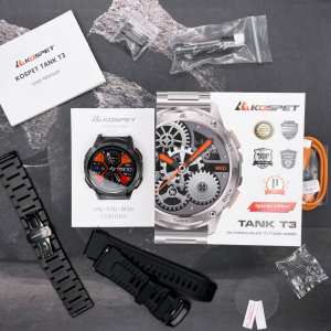 Умные часы Kospet TANK T3 Black Special Edition