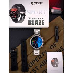 Умные часы Modfit Tactic Blaze Silver Steel