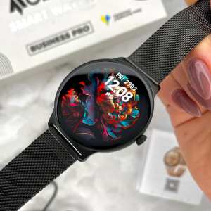Смарт годинник Modfit Business Pro Black Mesh
