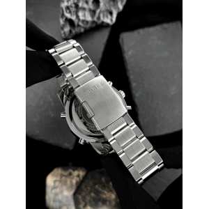 Годинник Skmei 1389BU Silver-Black-Blue