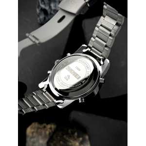 Годинник Skmei 1389BU Silver-Black-Blue