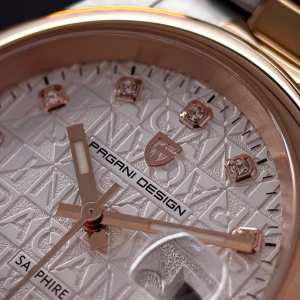 Часы Pagani Design PD-1794M Silver-Rose Gold-White