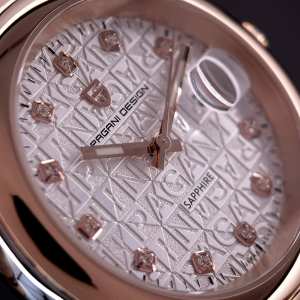 Часы Pagani Design PD-1794M Silver-Rose Gold-White