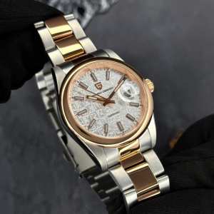 Часы Pagani Design PD-1794M Silver-Rose Gold-White