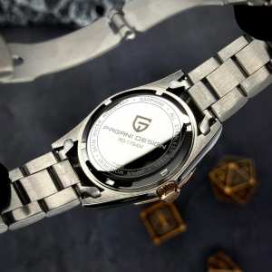 Часы Pagani Design PD-1794M Silver-Rose Gold-White