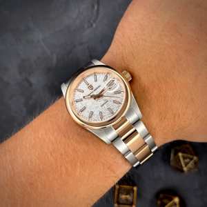 Часы Pagani Design PD-1794M Silver-Rose Gold-White