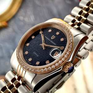 Часы Pagani Design PD-1794L Silver-Rose Gold-Blue