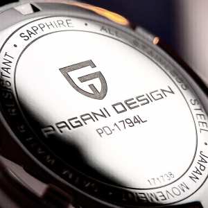 Часы Pagani Design PD-1794L Silver-Rose Gold-Blue