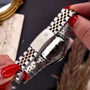 Часы Pagani Design PD-1794L Silver-Rose Gold-Red