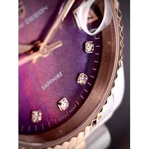 Часы Pagani Design PD-1794L Silver-Rose Gold-Red