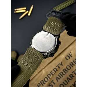 Часы Awarder 036 Nylon Black-Army Green