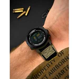Часы Awarder 036 Nylon Black-Army Green