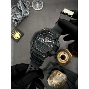 Годинник Awarder 001 Тризуб срібло Black