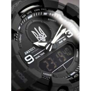 Годинник Awarder 001 Тризуб срібло Black