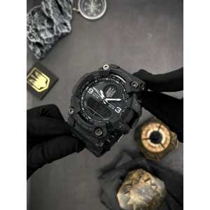 Годинник Awarder 001 Тризуб срібло Black