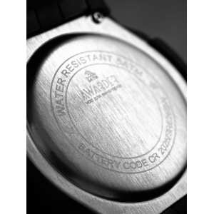 Годинник Awarder 001 Тризуб срібло Black
