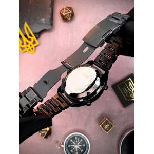 Годинник Awarder 017 Тризуб золото All Black Steel