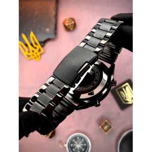 Годинник Awarder 017 Тризуб золото All Black Steel