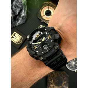 Годинник Awarder 003 Тризуб срібло Black