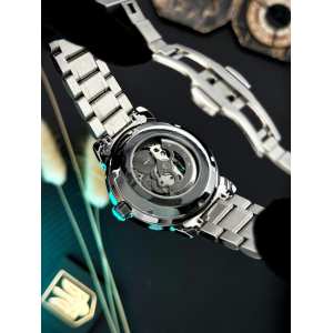 Годинник Awarder 022-3D Де би не був Silver-Black Steel Годинник Awarder 022-3D Де би не був Silver-Black Steel