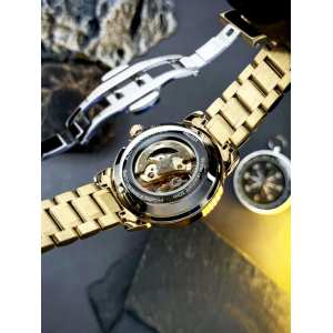 Годинник Awarder 022-3D Не Забуду Дім Gold-Black Steel