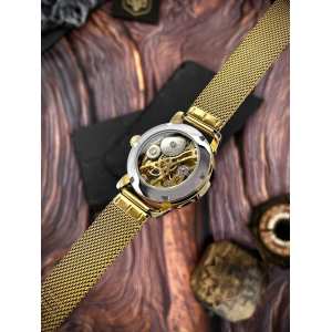 Жіночий годинник Awarder 028-3D Де би не була Gold-Black