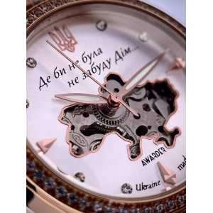 Женские часы Awarder 047 Де би не була Silver-Gold-White