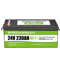 Аккумулятор BasenGreen LiFePO4 PowerMax 24V 230Ah (5.8 kWh) Deep Cycle для инвертора и солнечных систем