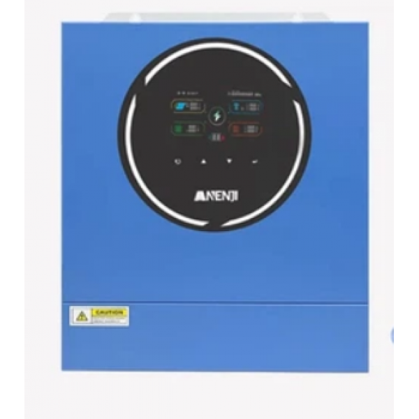 Гібридний інвертор ANENJI New 5KW 48V MPPT Wi-Fi (чистая синусоида, 5000Вт)