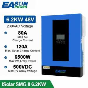 Інвертор EASUN Power iSolar SMG III 6.2kW 48V WiFi (ISolar-SMG-III-6.2KW)