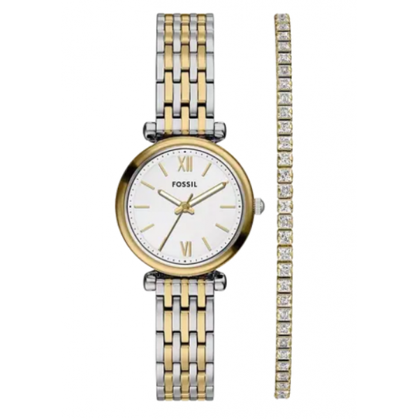 Часы Fossil Carlie ES5450SET + браслет