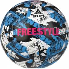 М'яч для фрістайлу SELECT Freestyle v23 White- Blue (090)