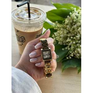  Жіночий золотий годинник  Skmei 1388 Gold Steel