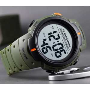 Годинник зелений Skmei Neon 10 Bar