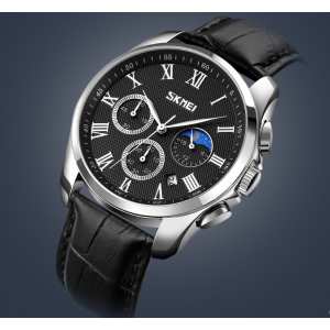 Годинник Skmei Black Moon