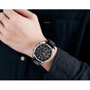 Годинник Skmei Black Moon