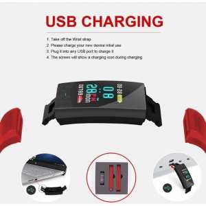 Фитнес-браслет Skmei Nano B30 Red