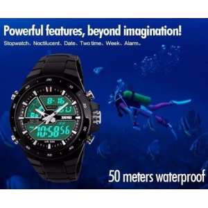 Часы Skmei 1016 Shark Black