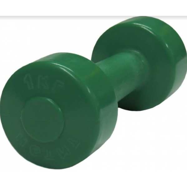 Гантель Титан 1 шт 1кг (цільна)