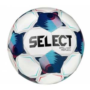 Мяч футбольный (детский) SELECT Brillant Replica v25 White- Blue