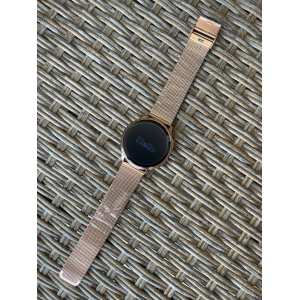 Жіночий розумний годинник Smart Melisia Gold + каучуковий ремінець