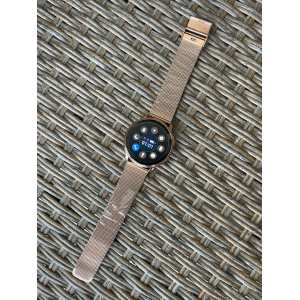 Жіночий розумний годинник Smart Melisia Gold + каучуковий ремінець