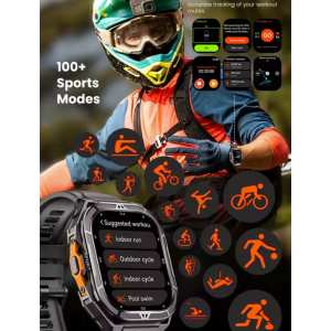 Розумний годинник Smart TANK X5 TRAIL MASTER + GPS (два ремінці)