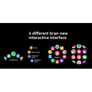 Смарт годинник Smart Delta K52 Silver + помаранчевий ремінець