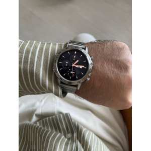 Смарт годинник Smart Delta K52 Silver + помаранчевий ремінець