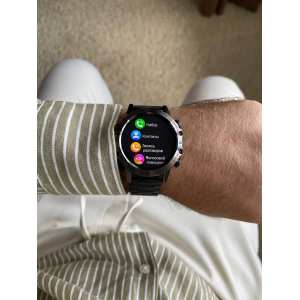 Розумний годинник Smart Delta K52 Black + каучуковий ремінець