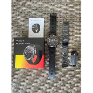 Розумний годинник Smart Hardy AK56 Rubber Black