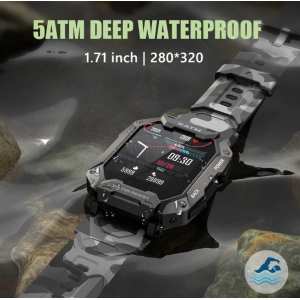 Мужские смарт часы Kospet Tank M1 Pro Black