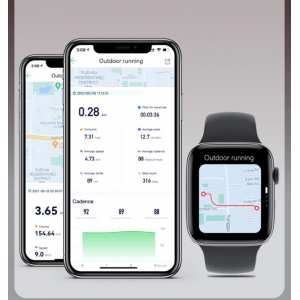 Смарт годинник Smart DT77 Max Black (англійська версія)